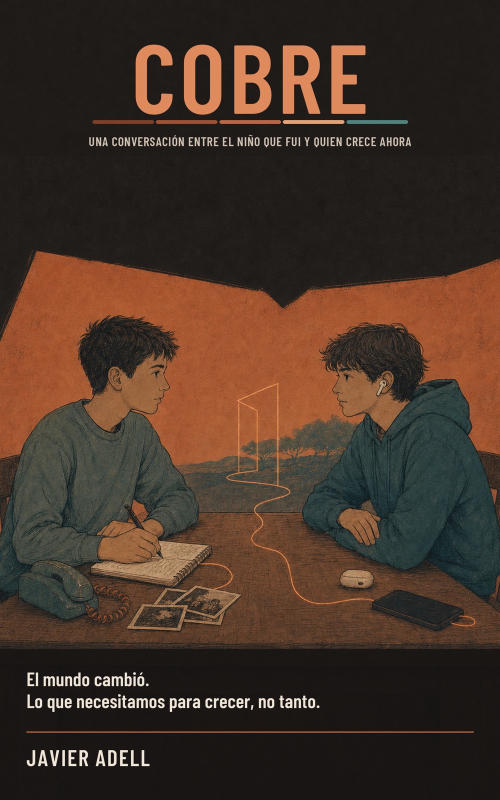 Portada de Cobre, de Javier Adell